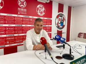 Óscar Cano, antes de la final frente al Sabadell:            «Queda menos para volver a marcar un gol de jugada»