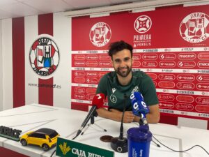 Luismi Luengo avisa sobre el Sabadell ante la final: «Ellos tienen el factor empate, pero ya demostramos que se puede»