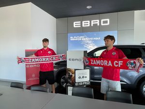 Mauro Costa y Pau Mascaró, presentados en Leomotor como nuevos jugadores del Zamora CF